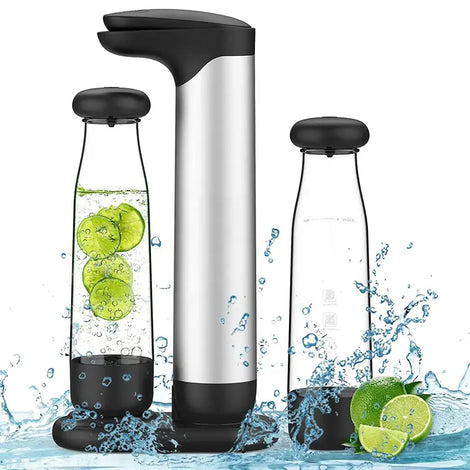 Bubble Water Machine Portable Soda Maker 1L Water Bubble Generator Cold Drink Cocktail DIY Soda Machine